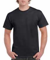 Set van 3x stuks goedkope gekleurde t shirts zwart voor heren maat xl 42 54